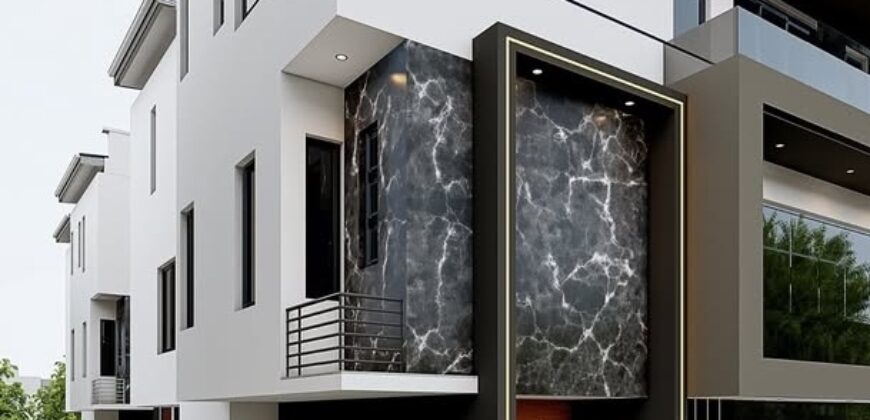 Newly Built 5 Bedroom Fully Detached Duplex With BQ
